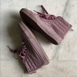 VANS High tops, lace up sneakers